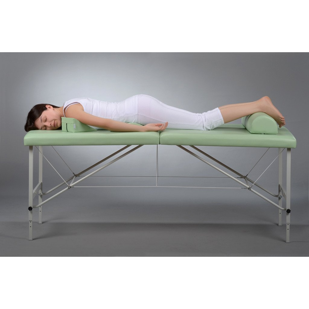 Cuscino semicircolare 60x18x12 cm K029 - Grigio