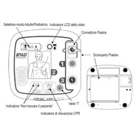 Defibrillatore Semiautomatico CU I-PAD SP1 con Borsa + Omaggi