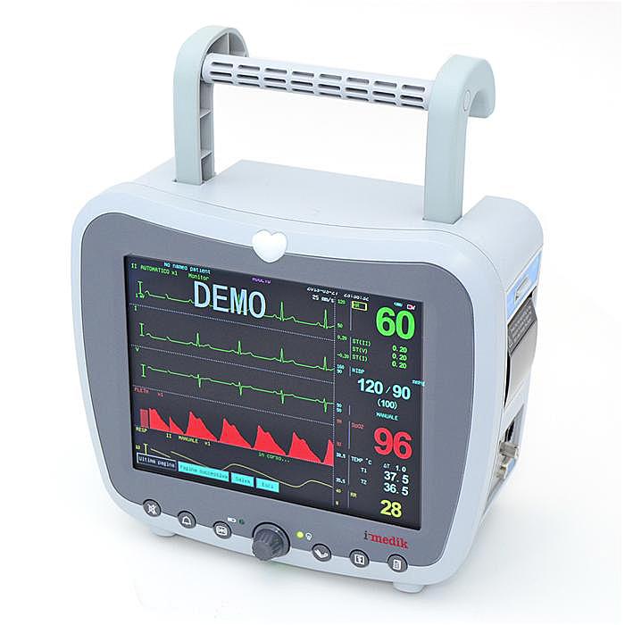 Monitor multiparametrico I-MEDIK G3 Rescue + Stampante - SpO2, NIBP, ECG (7 deriv.) e TEMP