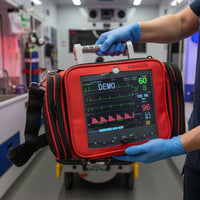 Monitor multiparametrico I-MEDIK G3 Rescue + Stampante - SpO2, NIBP, ECG (7 deriv.) e TEMP