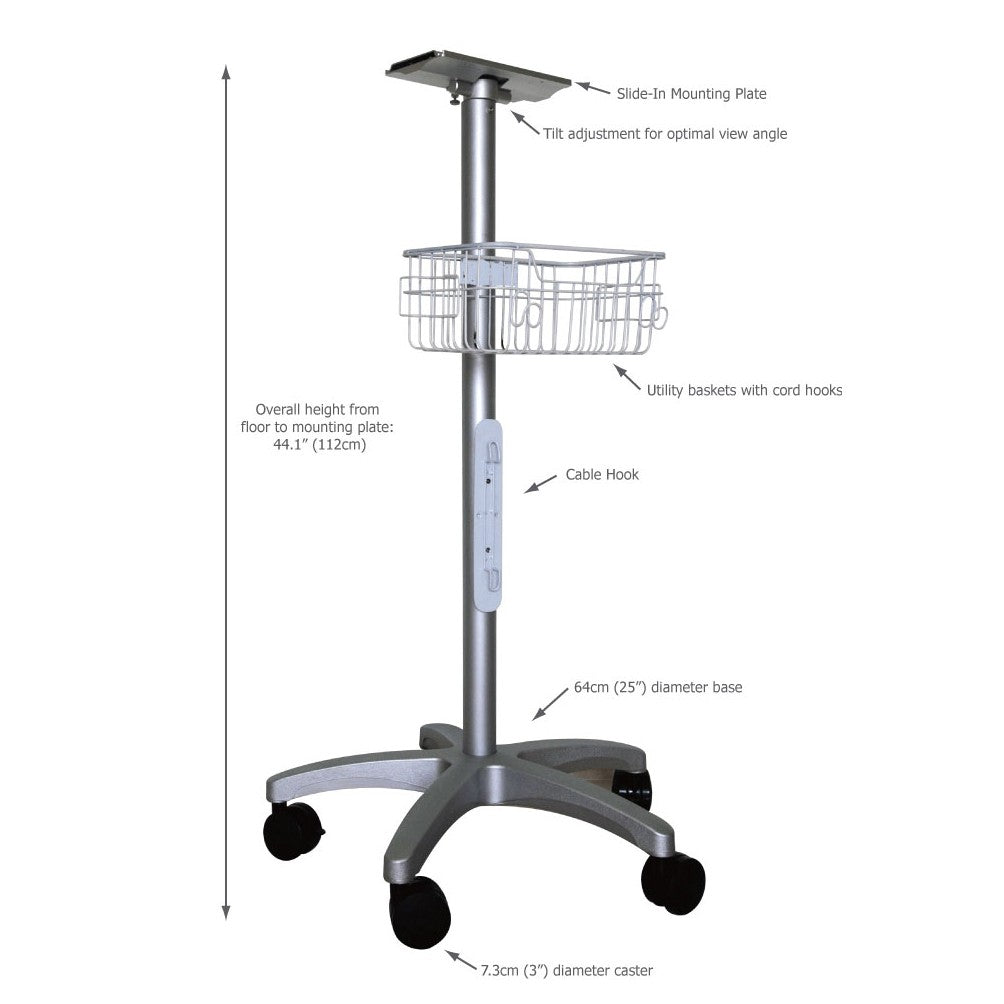 Carrello per monitor multiparametrico I-MEDIK G3