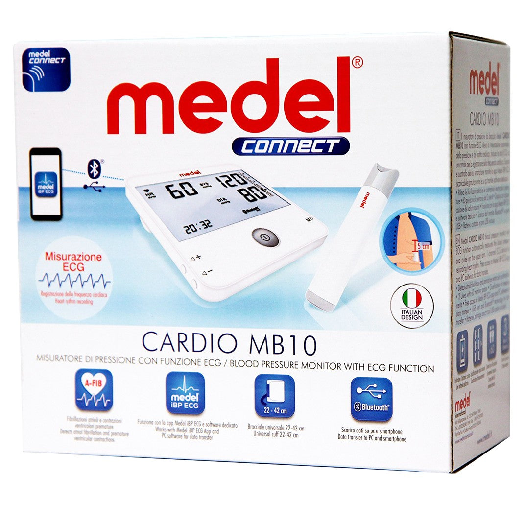 Misuratore di pressione Medel CONNECT CARDIO MB10 con funzione ECG