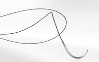 Dafilon suture non assorbibili in nylon, ago 3/8 lanceolato 6mm, USP 10/0 - filo nero 30 cm (conf. 12 pz.)