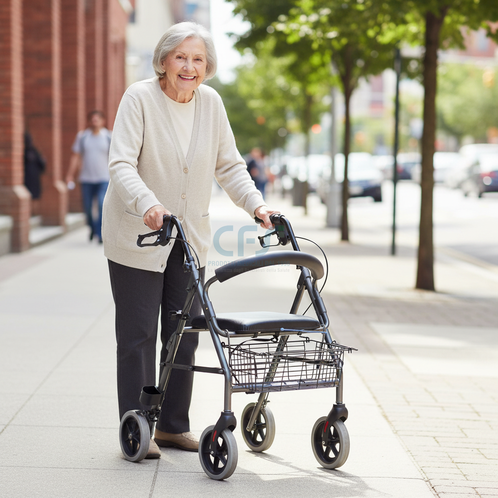 Deambulatore Rollator leggero Atlante RP520