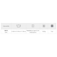 Deambulatore pieghevole MORETTI DB310 - 4 ruote piroettanti