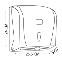 Dispenser per asciugamani piegati a Z