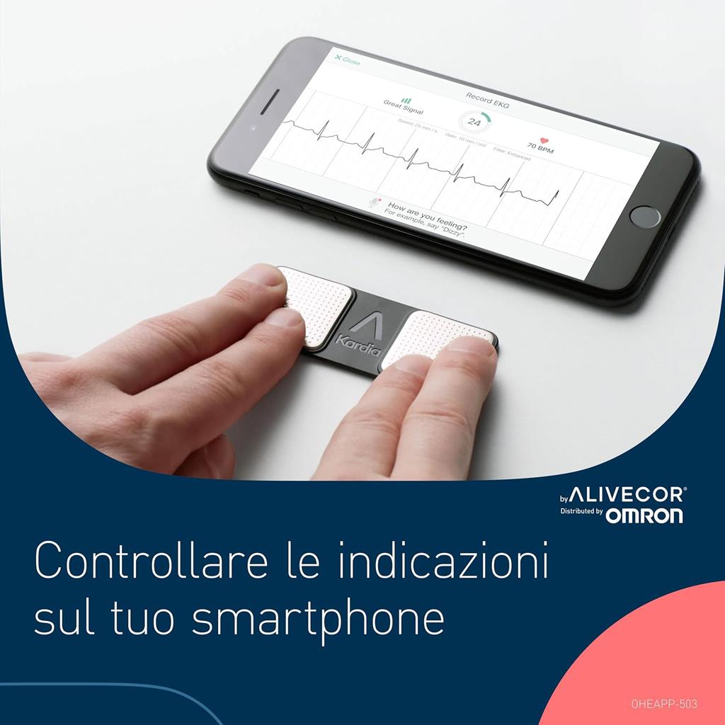 ECG tascabile KardiaMobile 1L - 1 canale
