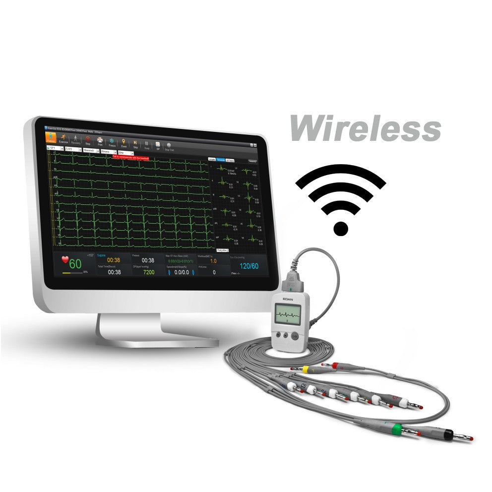ECG da sforzo Edan SE-1515 - DX12 Wireless + Installazione/Formazione Omaggio!