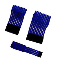 Fascia elasticizzata blu 100mm (altezza) x 600mm (lunghezza)