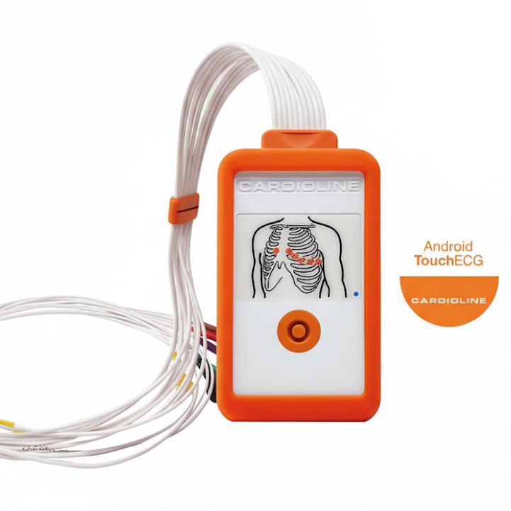 Ecg CARDIOLINE TouchECG HD+ con software Android