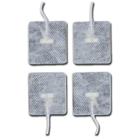 Elettrodo pregellato FIAB PG470W con cavetto - 45 x 35 mm (4 pz.)