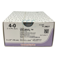 Filo Ethicon VICRYL J962T - 4-0, 5x0,70 - 70 cm Incolore (Conf. 24 pz.)