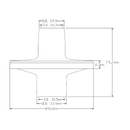 Filtro antibatterico per spirometri MIR (conf. 50 pz.)