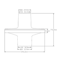 Filtro antibatterico per spirometri MIR (conf. 50 pz.)