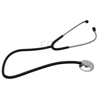 Fonendoscopio in acciaio inox Deluxe LF-310 piatto - Adulti