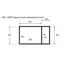 Frigorifero medicale C65 - portatile 65 Litri
