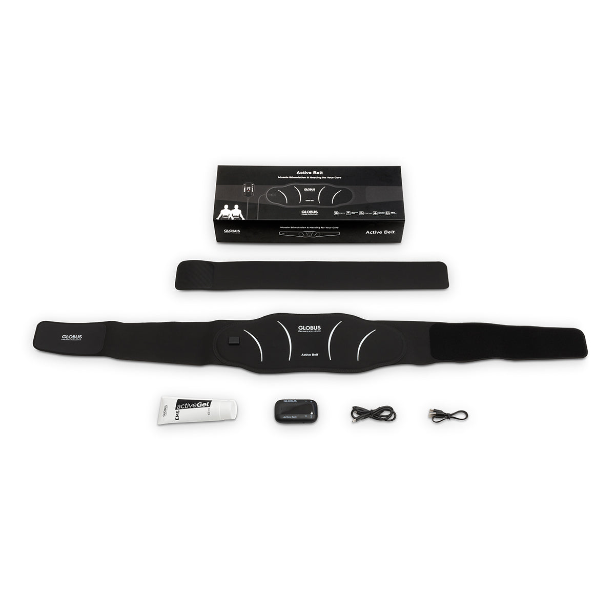 Globus Active Belt, fascia EMS con calore - vista 3
