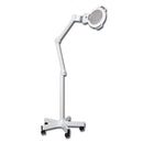 Lampada con lente a LED Dermaled su piantana con ruote