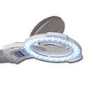 Lampada con lente a LED Dermaled su piantana con ruote