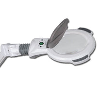 Lampada con lente a LED Dermaled su piantana con ruote