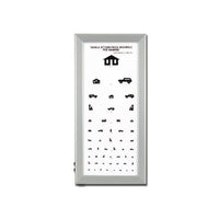 Ottotipo luminoso Ultrapiatto a LED Pediatrico - 3 metri