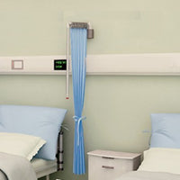 Separè da parete con braccio telescopico pieghevole - senza tenda