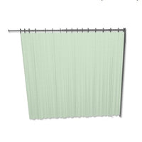 Tenda in Trevira per separè da parete 225 x 180 cm - verde