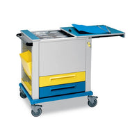 Carrello Porta Lastre e Cartelle KARREL K816181 a pozzetto con 2 cassetti