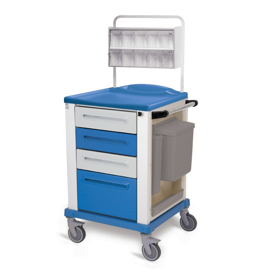 Carrello Medicazione KARREL K816417 - Small con 4 cassetti 45 cm