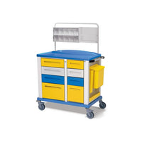 Carrello Medicazione KARREL K816447 - Medium con 4 cassetti 45 cm e 4 cassettini 30 cm