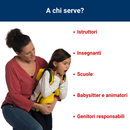 Giubbino Simulatore Act Fast Anti Choking Trainer Manovra di Heimlich - Pediatrico