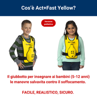 Giubbino Simulatore Act Fast Anti Choking Trainer Manovra di Heimlich - Pediatrico