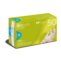 Guanti in lattice con polvere BIOSAFE Type 50 (conf. 100 pz.)