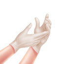 Guanti in lattice con polvere BIOSAFE Type 50 (conf. 100 pz.)