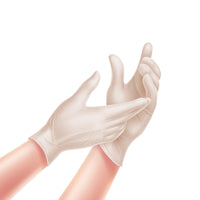 Guanti in lattice con polvere BIOSAFE Type 50 (conf. 100 pz.)