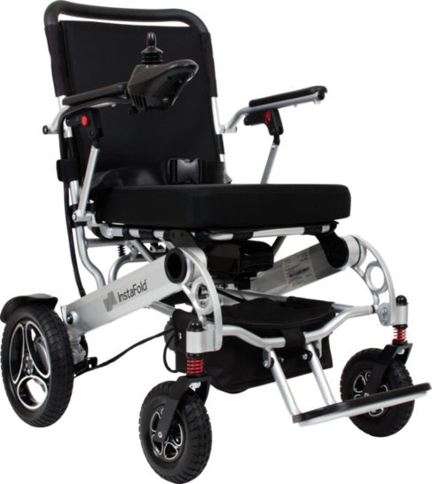 Carrozzina elettrica pieghevole in alluminio DRIVE Instafold
