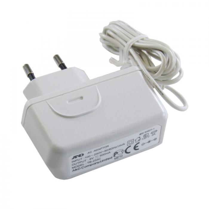 Alimentatore a rete elettrica per misuratori A&D