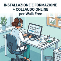 Installazione e Formazione + Collaudo online per Walk Free - Config. TEL