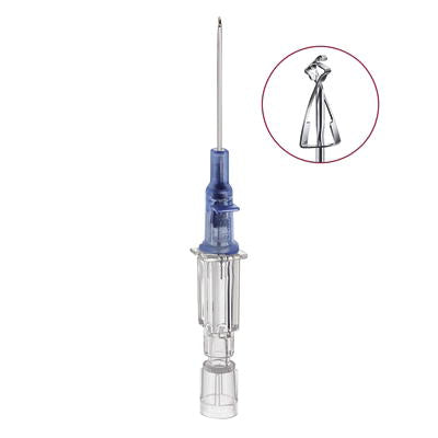 Aghi cannula 1 via B.Braun Introcan Safety 16Gx32mm Grigio, senza alette, in FEP (conf. 50 pz.)