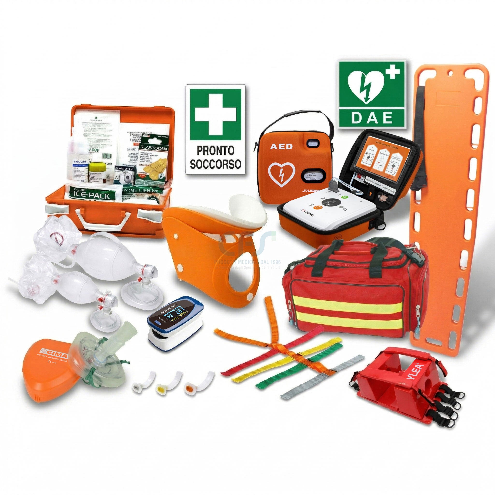 Kit Soccorso Balneari LOMBARDIA - LAGO DI GARDA 1-3 Dip. - Plus