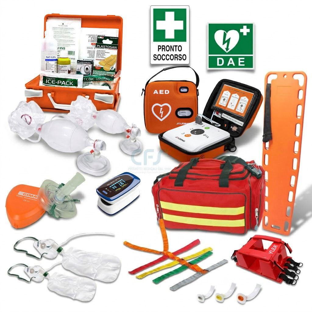 Kit Soccorso Balneari PUGLIA 1-3 Dip. - Plus