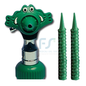 Kit pediatrico connettore coccodrillo + mini speculum per Otoscopi Parker