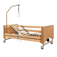 Letto da degenza elettrico LT-10N - Elevabile in altezza + Asta sollevamalati