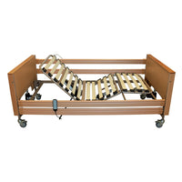 Letto da degenza elettrico LT-10N - Elevabile in altezza + Asta sollevamalati