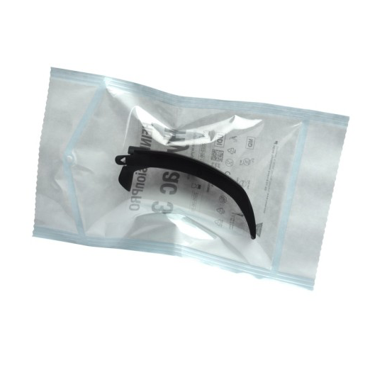 Lama laringoscopio monouso HEINE HyMac 3 per Vision Pro - F-000.22.246 (conf. 10 pz.)