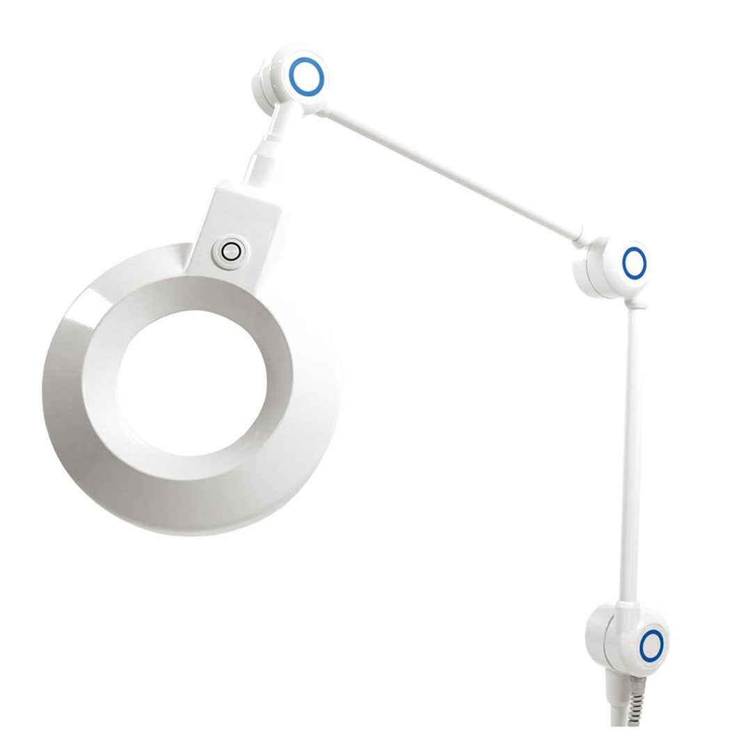 Lampada con lente GIMANORD Plus Led su piantana con ruote