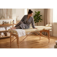 Lettino da massaggio in legno pieghevole SOFIA LIGHT K533 + Borsa
