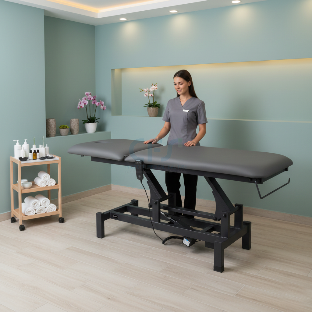 Lettino elettrico ad altezza variabile FORTIS 2 - Larghezza 68 cm