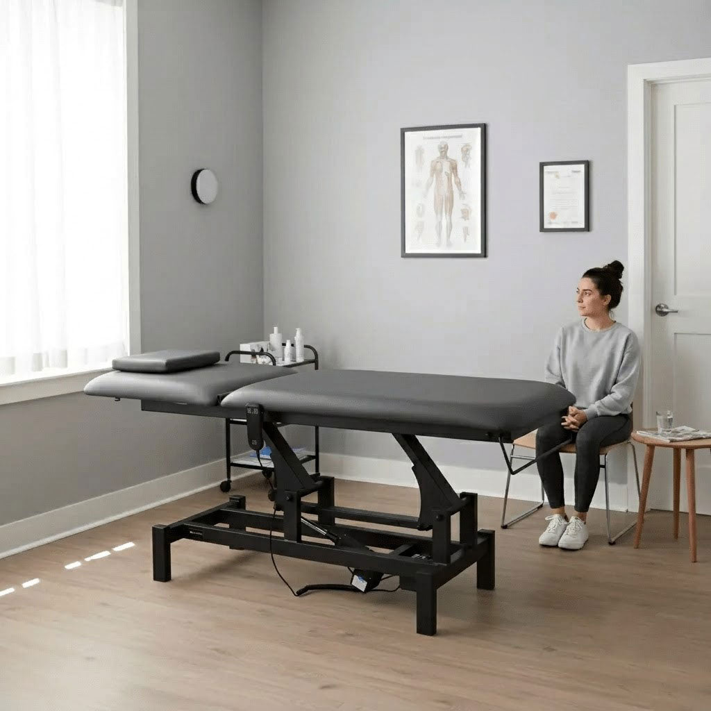 Lettino elettrico ad altezza variabile FORTIS 2 - Larghezza 68 cm