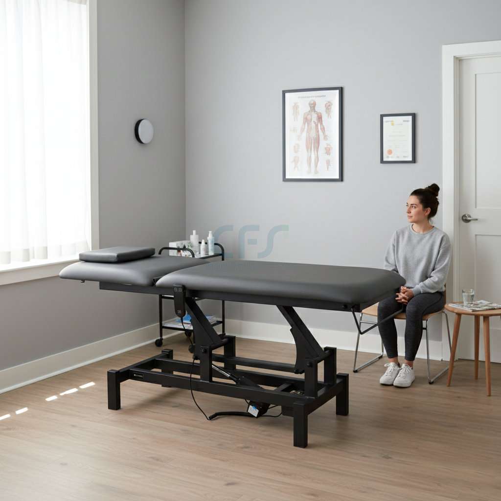 Lettino elettrico ad altezza variabile FORTIS 2 - Larghezza 68 cm